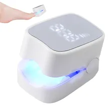 kouamor Nagelpilz Laser BehandlungsgeräT Mit Zeitanzeige, Nagelpilz Behandlung Schnell Intensiv, Wiederaufladbares Nagelreinigungs PflegegeräT, 470nm Blau 905nm Infrarotlicht, FüR Finger FußNäGel