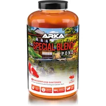 Arka Teichbakterien 946 ml – hochaktive Bakterienmischung für klares Teichwasser – baut KOT, Futterreste & Pflanzenabfälle biologisch ab – sofort aktiv für stabiles Gleichgewicht – ARKA Pond Special Blend
