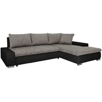 Beautysofa Ecksofa TEO mit Schlaffunktion, Schlafecke - Sofa Webstoff