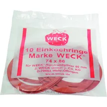 Weck Einmachglas Rot