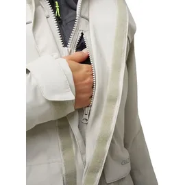 crazy4sailing Herren Bergen II Offshore Segeljacke, Grau, XL