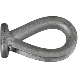 Seilkausche für 12-mm-Seile (o. Seil)