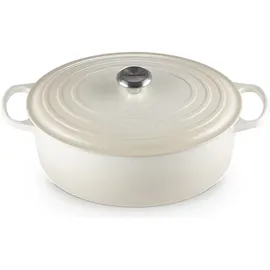 Le Creuset Signature Bräter 29 cm oval meringue