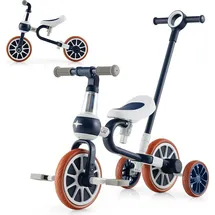 Costway 5-in-1 Kinderrad / Laufrad für Kleinkinder mit abnehmbaren Pedalen, – Blau