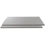 Rauch Einlegeböden 2er Set ORANGE, Grau - 66 x 48 cm - Texline Dekor - 2er Set