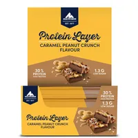 Multipower Power Layer Karamell Erdnuss Crunch Protein Riegel 18 x 50 g