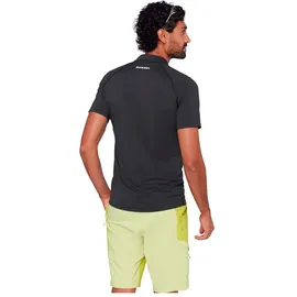 Mammut Ducan FL Halbreißverschluss T-Shirt Schwarz L