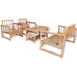 vidaXL Bambus Set 12-tlg. natur