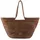 FredsBruder Layer Tulip Shopper Leder Brown