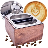 Kaffeesatz Abschlagbehälter für Siebträger - Espresso Abklopfbehälter für Siebträger - Coffee Knock Box by JoeFrex
