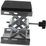 Scherenplattform Heber für Laborhebebühnen Hubwagenheber Tischständer Mini Stützplattform aus Edelstahl Hebebühne für Laborheber klein Jack Hubtisch Aufzüge Scherenständer Schwamm