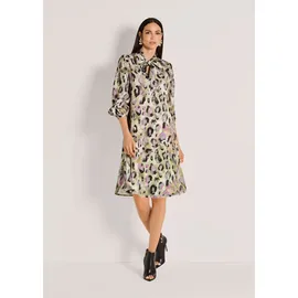 Madeleine Midikleid Animal-Print Schwarz 36
