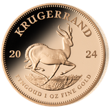 Gold Krügerrand Münze 2024 PP - 1 Unze- Südafrika
