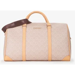 Henkeltasche VALENTINO BAGS "HAND DUFFER BAG LADY RE", Damen, Gr. B/H/T: 50cm x 28cm x 29cm, beige (natur, multicolor), Polyurethan, Taschen