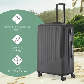 Travelite Bali 4-Rollen L 77 cm / 96 l anthrazit