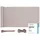 Sekey Balkonverkleidung 90 x 500 cm Taupe Polyester