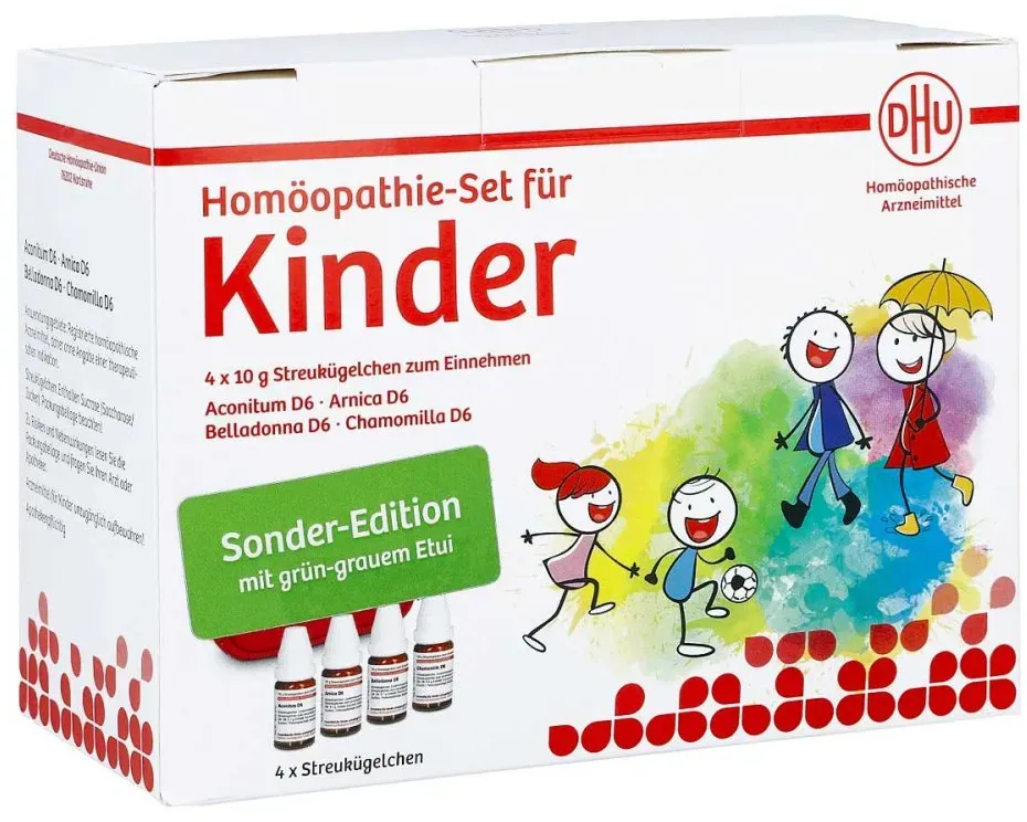 Preisvergleich Produktbild Homöopathie Set für Kinder Globuli