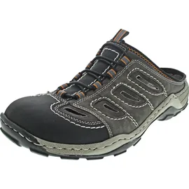 Rieker Herren 08096 Clogs, Grau (schwarz/rauch/rauch/00), 43 EU