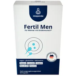 miapanda® Fertil Men | Kinderwunsch Vitamine für Männer (NEU)