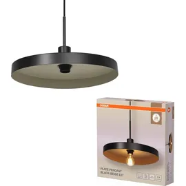 Osram Decor Plate 1-flg. Ø 40 cm Stahl Schwarz/Beige