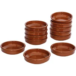 12er Set Cazuela Ton-Schale Bruno Ø 12cm Größe S Mittelalter Wikinger