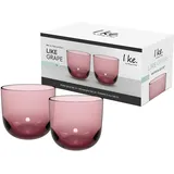 Villeroy & Boch like. by Villeroy & Boch Wasserglas Set 2tlg Like Grape Gläser