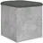 vidaXL Sitzbank Mit Stauraum Betongrau 42 x 42 x 45 cm