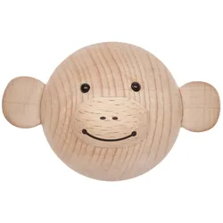 OYOY - Mini Hook Kinderwandhaken Affe, natur
