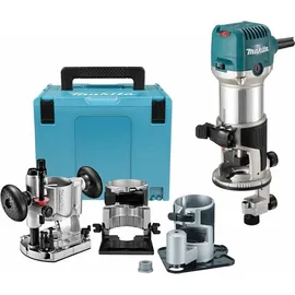Makita RT0702CX3J Mulitfunktionsfräse + Makpac
