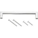 Stahlia Möbelgriff hochglanzpoliert 480mm Lochabstand Schrankgriffe Edelstahl Küchengriffe Schubladengriffe Griffe Möbel Griffe für Küchenschränke