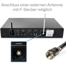 Xoro HFT 440 DAB+ FM,Wlan,BT,DLNA,UPNP