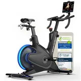 Sportstech Speedbike sBike_Lite, LED-Funktion & App Support, Innovatives Speedbike - Schwarz