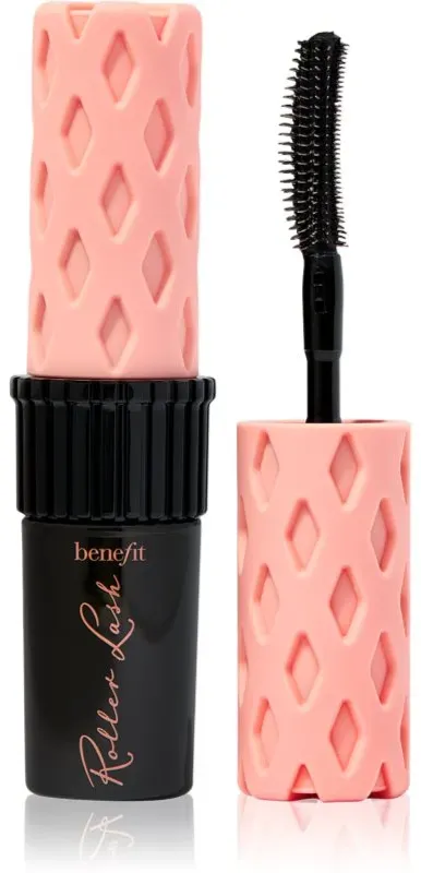 Benefit Fan Fest Fanning & Volumizing Mascara Mini Wimperntusche für mehr Volumen und Fülle Farbton Hyper Black 4 g