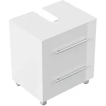 Posseik Unterbau auf Standfüßen Mondial 55 weiß Hochglanz