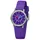 JACQUES FAREL KCF 089 Analog Quarz Textilband Lila