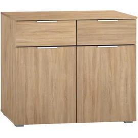 Rauch Alabama 80 x 81 x 42 cm Eiche Sonoma