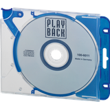 DURABLE CD/DVD Hülle QUICKFLIP blau (5269-06) 5er Pack