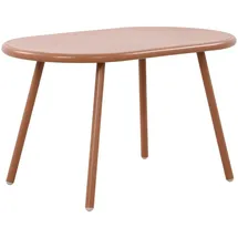 CLP Velva Ovaler Loungetisch Ø 0 x 0 cm Rot