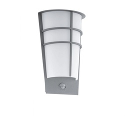 Eglo LED Außenwandleuchte Breganzo 1 5W 360lm 3000K (Warmweiß) mit Bewegungsmeld...