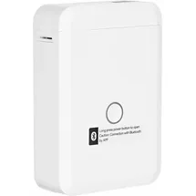 Niimbot D110, Tragbarer kabelloser Bluetooth Etikettendrucker, 10-15mm, weiß