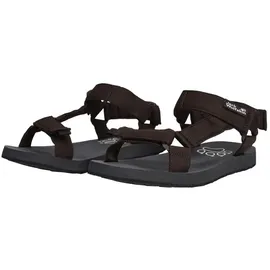 Jack Wolfskin Taiga Sandal Damen Schwarz/Mahogany 40,5