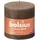 Bolsius Rustik Stumpenkerze 10 x 10 cm wildleder braun