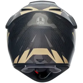 AGV Ax9 Steppa Endurohelm - Matt Dunkelgrau/Grau/Beige / XL