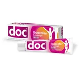 doc Ibuprofen Schmerzgel 150g, entzündungshemmend, schmerzlindernd & kühlend, schnelle Wirkung bei entzündungsbedingten Rücken- & Gelenkschmerzen - gut verträglich - rezeptfrei