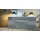 Vladon Sideboard 166,5 x 72,5 x 35 cm Weiß matt / Grau Hochglanz