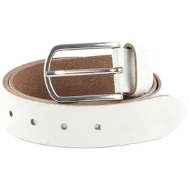 Vanzetti Damengürtel Leder Silber 110 cm