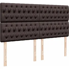 vidaXL Boxspringbett 180 x 200 cm Braun
