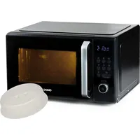 Domo Mikrowelle 1000 Watt 8 Programme, Drehteller Auftaufunktion& Timer