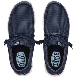 HEYDUDE Hey Dude Wally Sport Mesh Schuhe Herren, blau 44 EU