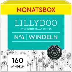 LILLYDOO Hautfreundliche Windeln Gr.4 Monatsbox 160 Stück - 4